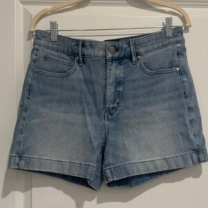 White House Black Market Light Blue Jean Shorts